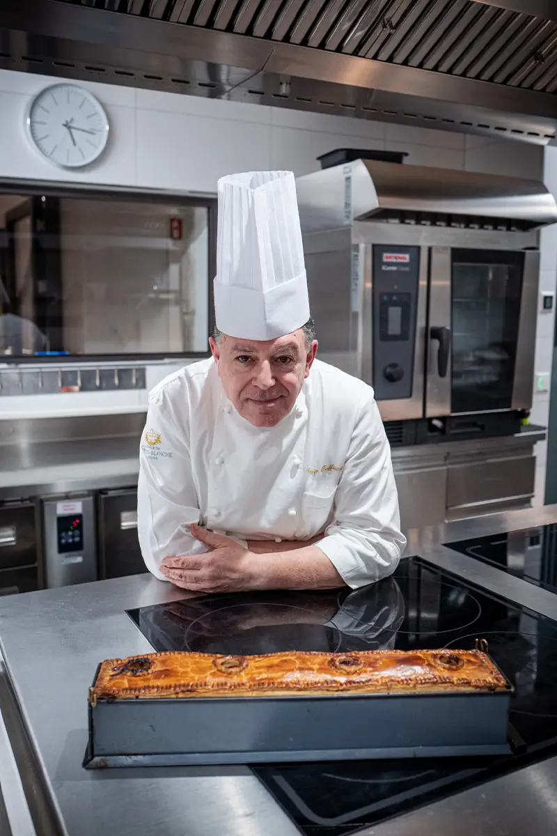 Chef Enzo Buffarini Gingins restaurant Croix-Blanche Chef Enzo Buffarini Gingins restaurant Croix-Blanche