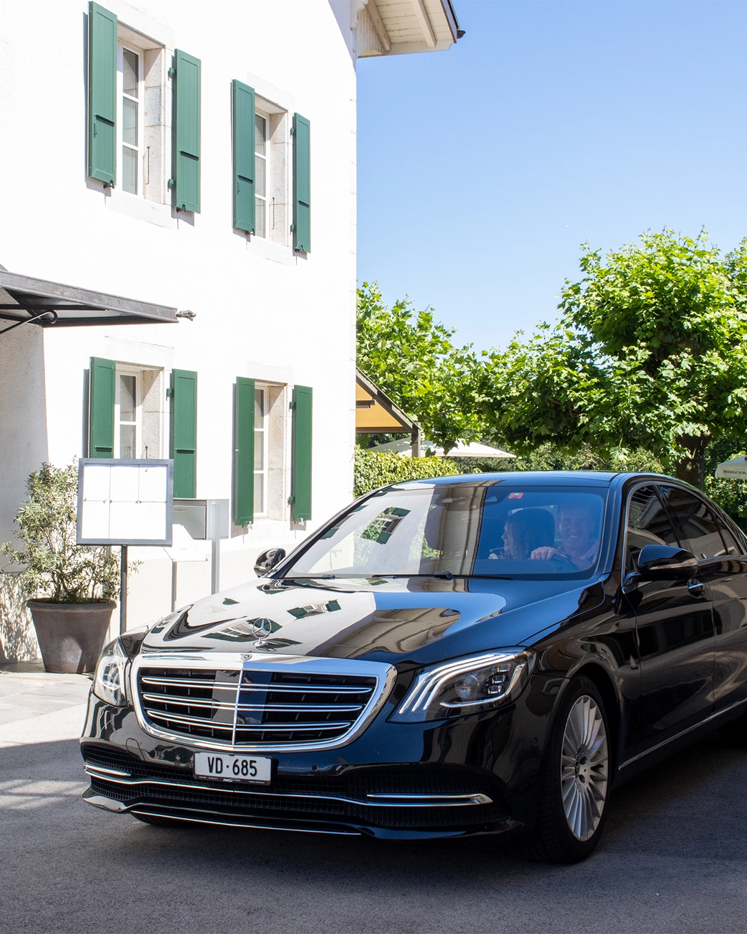 chauffeur Auberge Croix Blanche réunion séminaire