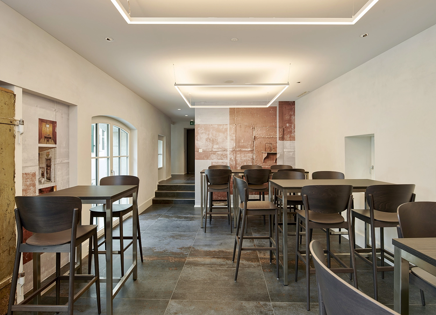 salle privée tables repas réunion anniversaire événement